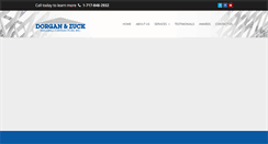 Desktop Screenshot of dorganandzuck.com