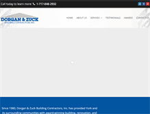 Tablet Screenshot of dorganandzuck.com